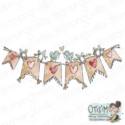 Stamping Bella Stempel - Lovely Banner